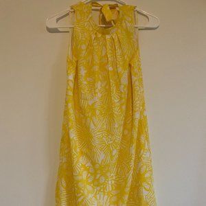 Bright and Cute Size 4 Yellow Shift Dress